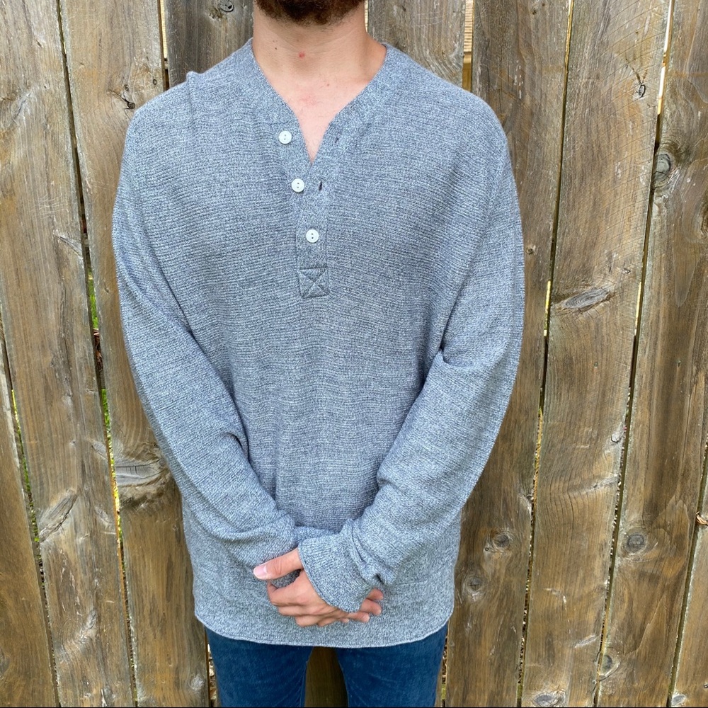 Bonobos | Men’s Knit Style Longsleeve Shirt Small